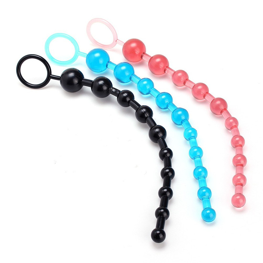 Rubber Butt Plugs Long Beads Soft Anal Plug Toys G spot Massager Bead Adult Product for Men Gay Masturbation Sex Accessories
Rubber Butt Plugs Long Beads Soft Anal Plug Toys G spot Massager Bead Adult Product for Men Gay Masturbation Sex Accessories