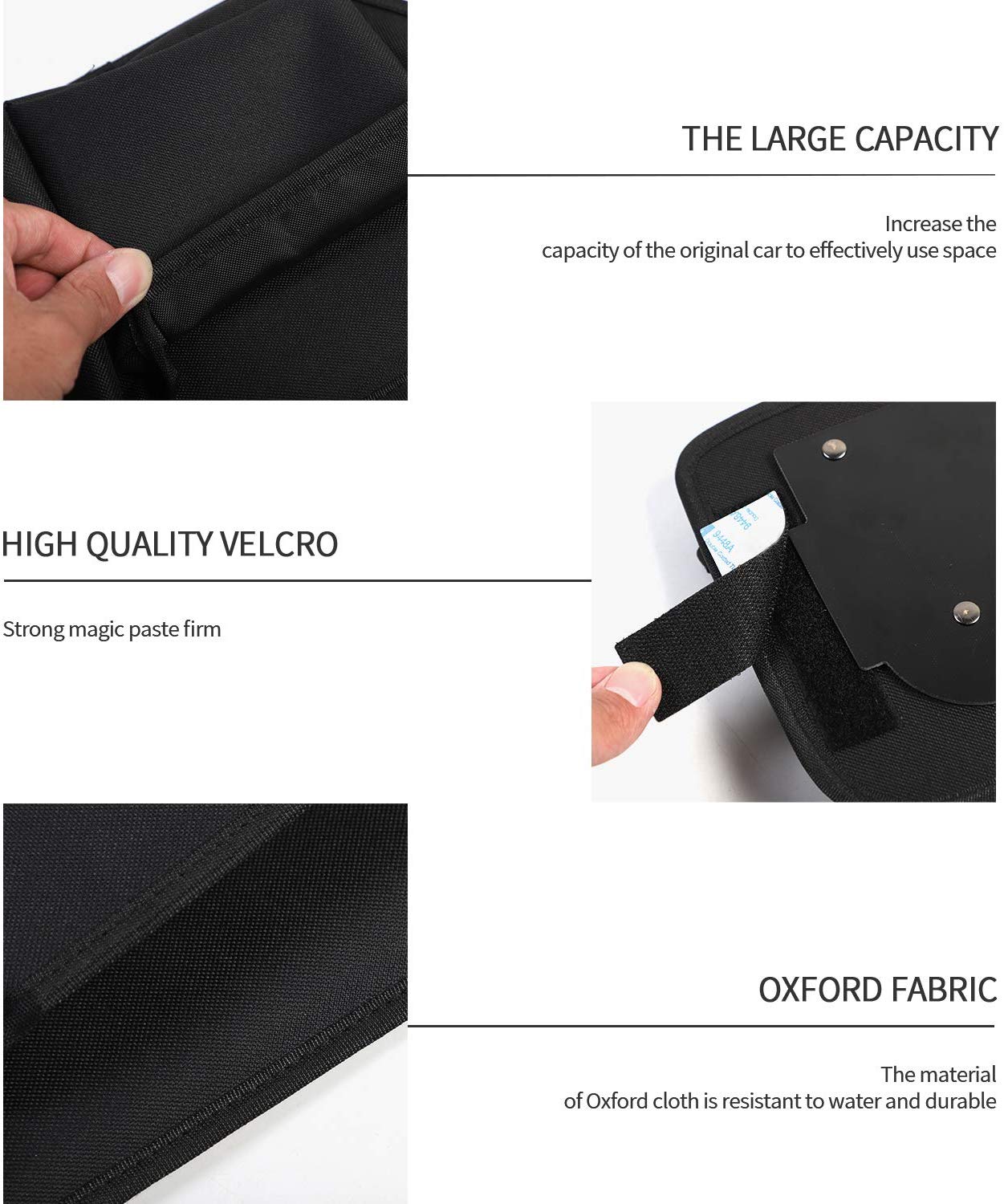 Car Organizer ,Front Door Storage Pockets Interior Organizer Accessories For Jeep Wrangler JK 2011-2017 Auto Internal Accessories