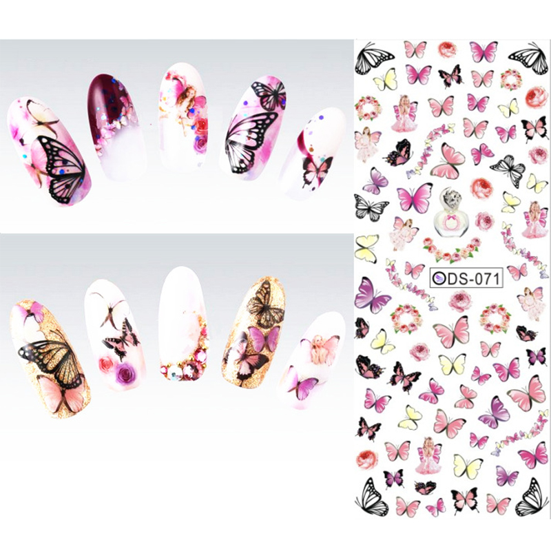1 Sheet Dreamily Coloured Flower Watermark Nail Art Sticker Water Transfer Nail DIY Manicure Decoration Accessories
1 Sheet Dreamily Coloured Flower Watermark Nail Art Sticker Water Transfer Nail DIY Manicure Decoration Accessories