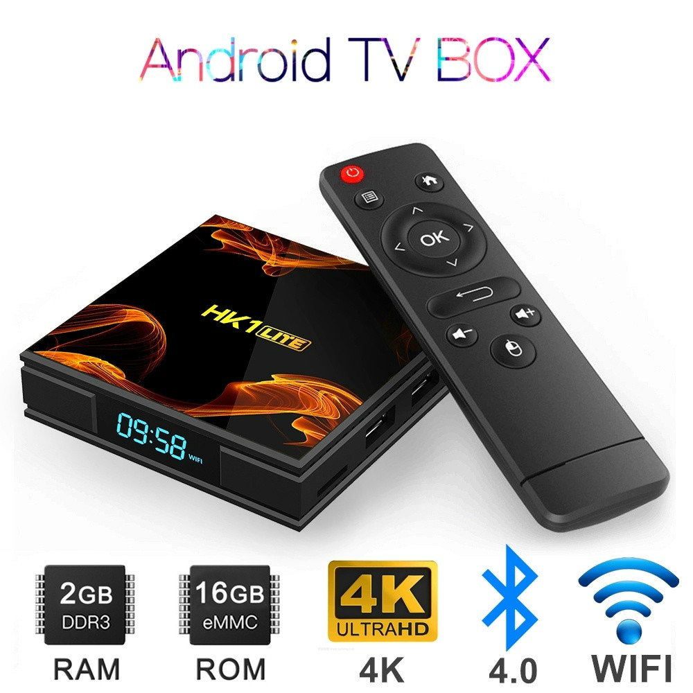 4K Android TV Box Android 9.0 Media Player 2GB RAM 16GB ROM OTT TV Box Digital Display Quad Core Set Top Box
4K Android TV Box Android 9.0 Media Player 2GB RAM 16GB ROM OTT TV Box Digital Display Quad Core Set Top Box