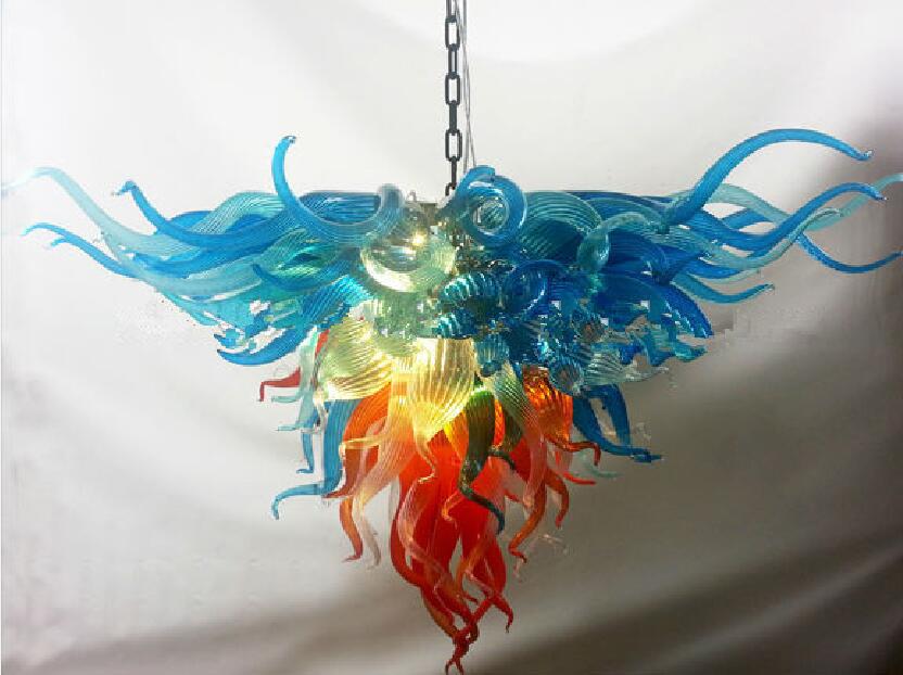 Blue and Orange Lamp Shade Pendant Lamps Modern Hand Blown Glass Chandelier Lighting LED Decorative Italian Chandeliers
Blue and Orange Lamp Shade Pendant Lamps Modern Hand Blown Glass Chandelier Lighting LED Decorative Italian Chandeliers