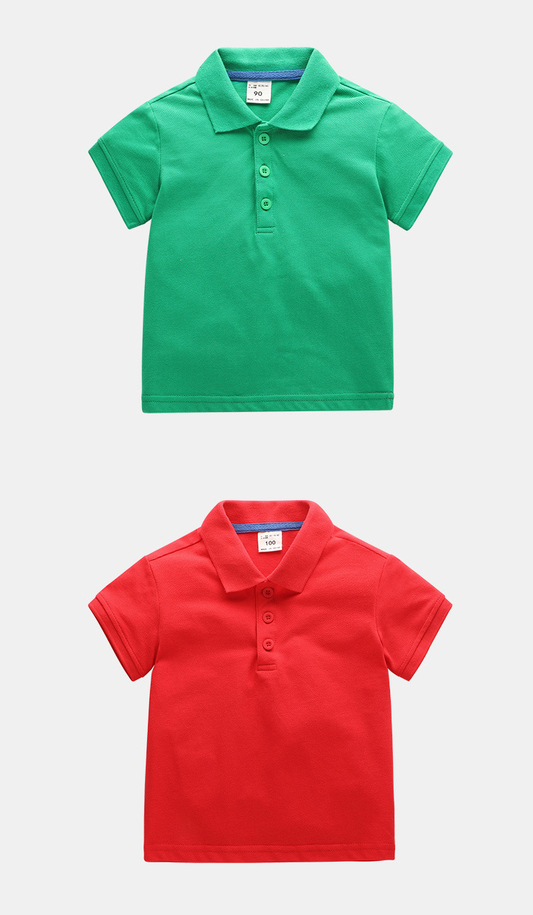 Z6 2020 new children's lapel short-sleeved summer pure cotton T-shirt, Top ballenciaga
Z6 2020 new children's lapel short-sleeved summer pure cotton T-shirt, Top ballenciaga