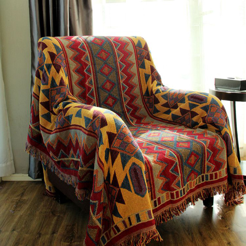 Bohemia Tassel Thread Blanket/Retro Throw Blanket for Sofa Couch Cover for Armchair Blanket Christmas Decorations Home Woven
Bohemia Tassel Thread Blanket/Retro Throw Blanket for Sofa Couch Cover for Armchair Blanket Christmas Decorations Home Woven