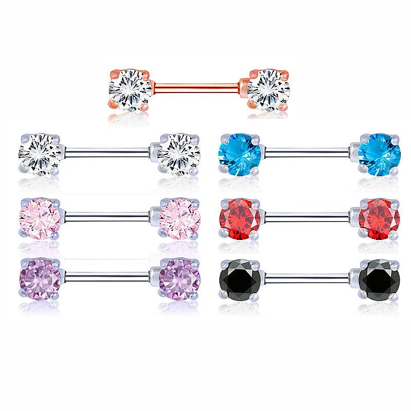 Stainless Steel Nipple Ring Crystal Nipple Ring Rhinestone Body Piercing Jewelry For Women, Silver
Stainless Steel Nipple Ring Crystal Nipple Ring Rhinestone Body Piercing Jewelry For Women, Silver