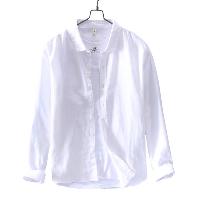 Spring summer autumn winter 2020 men's cotton linen blended shirt long sleeve solid color casual shirt fit men's versatile tops, Beige
Spring summer autumn winter 2020 men's cotton linen blended shirt long sleeve solid color casual shirt fit men's versatile tops, Beige