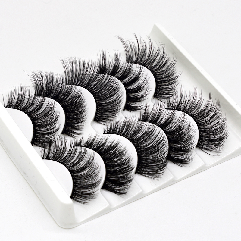 5Pairs 20-25mm 3D Faux Mink Hair False Eyelashes Natural/Thick Long Eye Lashes Wispy Makeup Beauty Extension Tools
5Pairs 20-25mm 3D Faux Mink Hair False Eyelashes Natural/Thick Long Eye Lashes Wispy Makeup Beauty Extension Tools