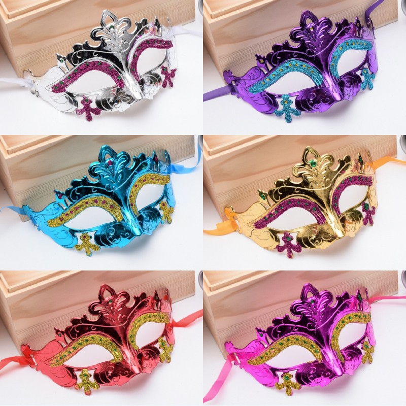 Halloween Princess Cosplay Mask Christmas Crown Prom Masquerade Masks Mardi Gras Venetian Dance Party Plated Mask
Halloween Princess Cosplay Mask Christmas Crown Prom Masquerade Masks Mardi Gras Venetian Dance Party Plated Mask
