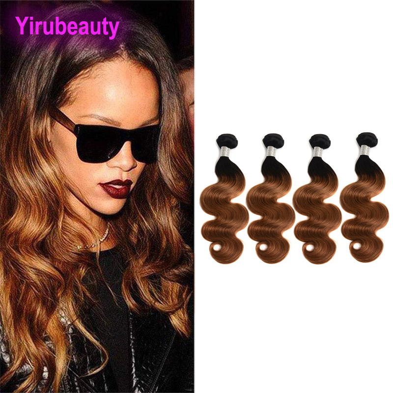 Brazilian Virgin Hair Extensions 4 Bundles 1B/30 Ombre Human Hair Body Wave Double Wefts 1b 30 Dyed Hair Products
Brazilian Virgin Hair Extensions 4 Bundles 1B/30 Ombre Human Hair Body Wave Double Wefts 1b 30 Dyed Hair Products