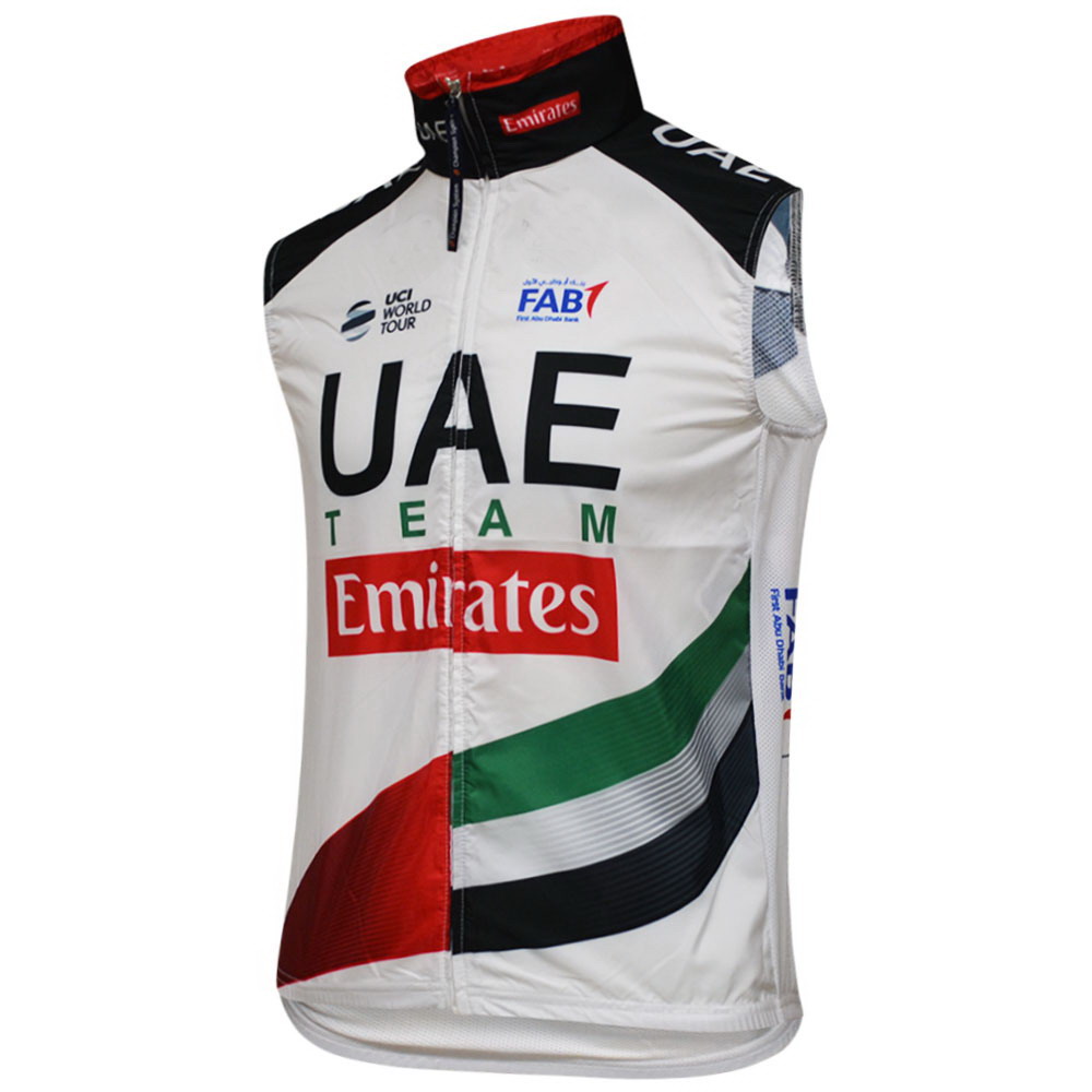 2018 2019 UAE PRO TEAM ONLY SUMMER SPRING SHORT SLEEVELESS VEST CYCLING JERSEY CYCLING WEAR SIZE:XS-4XL S06 от DHgate WW