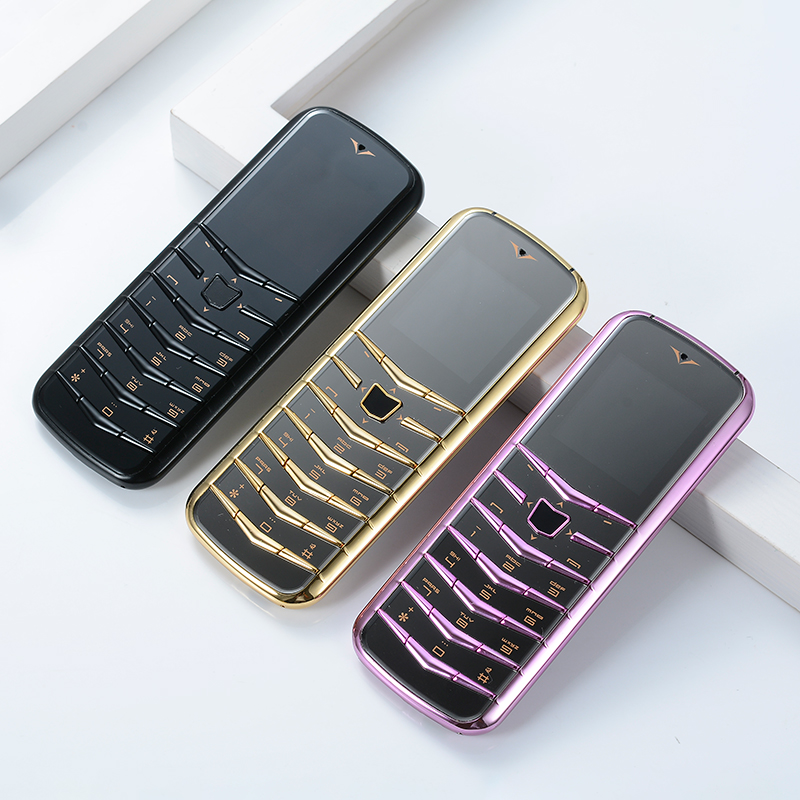 Luxury Signature 8800 Metal Body Mobile Phones Free Leater …