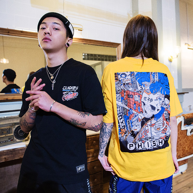 Brand Men Harajuku T Shirt Cartoon Skull Assembly Line T-Shirt Japanese Style Streetwear Oversized Tshirt Summer Tops Tees Cotton, Yellow
Brand Men Harajuku T Shirt Cartoon Skull Assembly Line T-Shirt Japanese Style Streetwear Oversized Tshirt Summer Tops Tees Cotton, Yellow