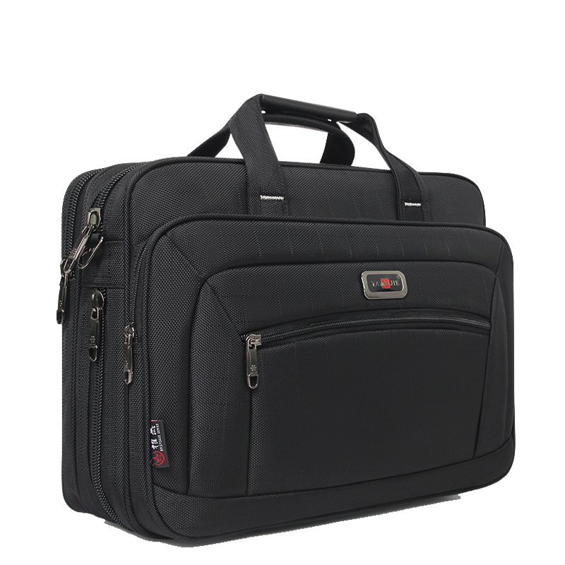 Men Oxford Fabric Waterproof Business Briefcase Black Laptop Notebook Case Large Capacity Men Bag Document Bag, Black 6102
Men Oxford Fabric Waterproof Business Briefcase Black Laptop Notebook Case Large Capacity Men Bag Document Bag, Black 6102