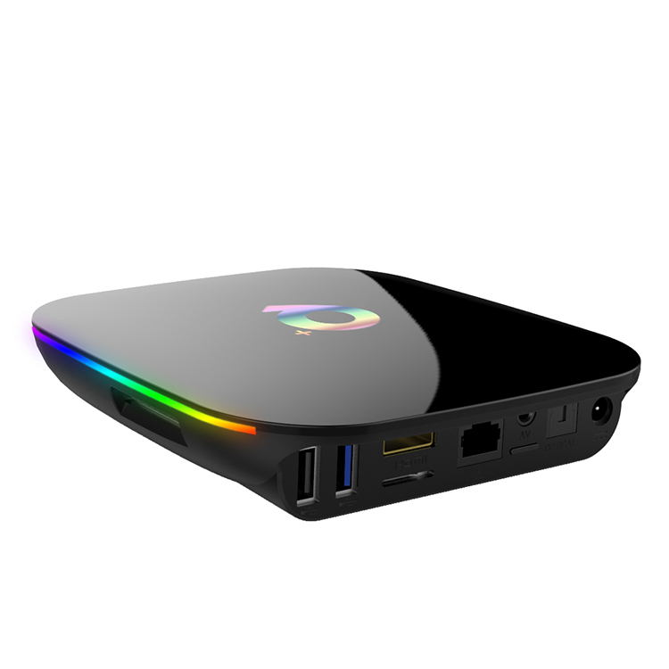 Q Plus Android 81 TV Box H6 Quad Core 4GB 32GB Smart Boxes Support 24G Wifi Better Than TX3 X96