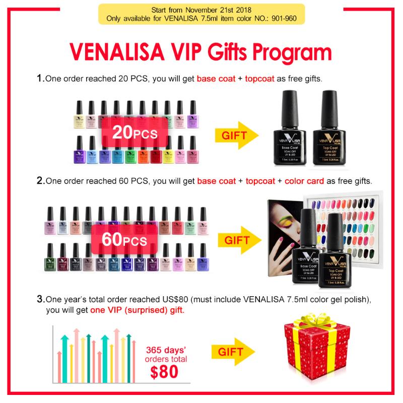 12pcs*7.5ml Gel Varnish Fast Shipment Original Nail Art Manicure 60 Colours Soak Off Gel Lacquer LED UV Nail Polish
