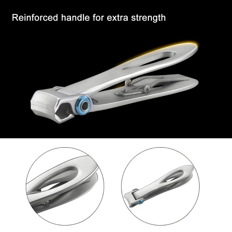 Nail Cutting Trimmer Toenail Fingernail Cutter Stainless Steel Toenail Clippers for Thick Nails