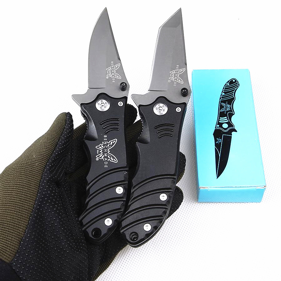 Super wholesale Benchmade 904TF F21 folding knife 3 "tanto blade CNC aluminum handle camping tool with retail box
Super wholesale Benchmade 904TF F21 folding knife 3 "tanto blade CNC aluminum handle camping tool with retail box