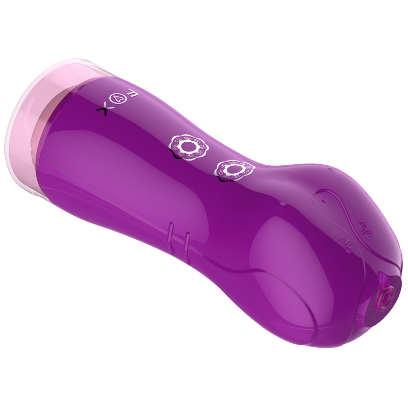 Fox Male Automatic Masturbator Hands Free Sexual Moans Masturbator Cup Realistic Vagina Strong Vibration Vagina Artificial Y190124