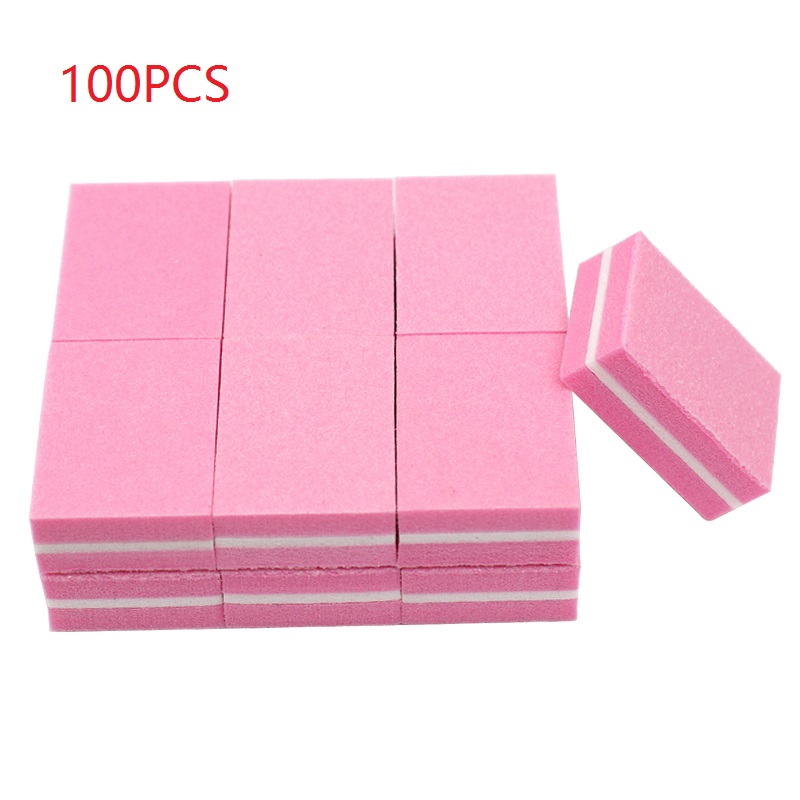 NAD005 100pcs Double-sided Mini Nail File Blocks Colorful Sponge Nail Polish Sanding Buffer Strips Polishing Manicure Tools
NAD005 100pcs Double-sided Mini Nail File Blocks Colorful Sponge Nail Polish Sanding Buffer Strips Polishing Manicure Tools
