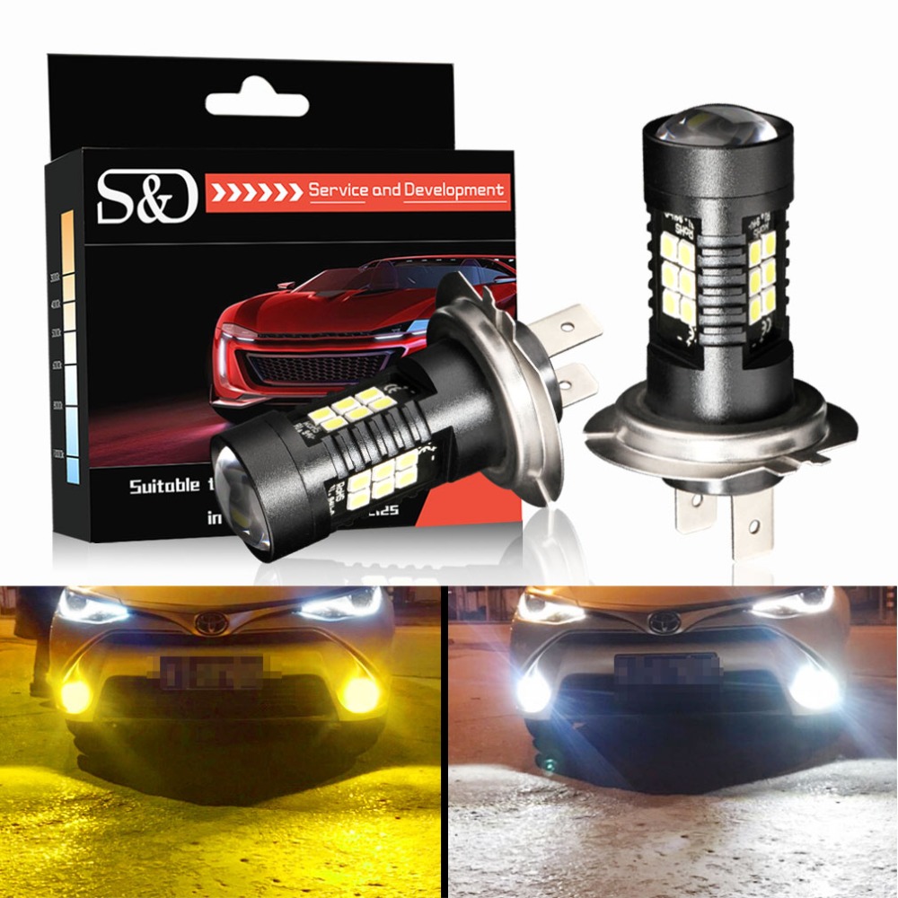 2Pcs H7 Led H11 H8 9005 HB3 9006 HB4 21SMD 3030 Bulb Car Led Fog Driving Lights Auto Lamp 1200Lm 6000K White 3000K Golden 12V
2Pcs H7 Led H11 H8 9005 HB3 9006 HB4 21SMD 3030 Bulb Car Led Fog Driving Lights Auto Lamp 1200Lm 6000K White 3000K Golden 12V