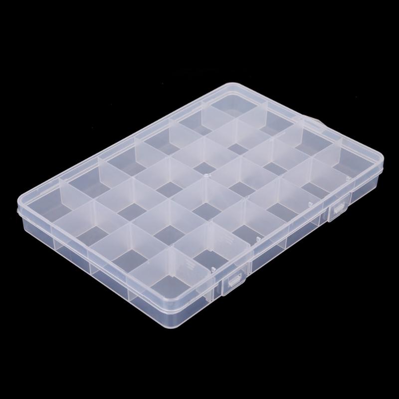 Hot Selling 24 Slots Plastic Storage Box Case Transparent Rectangle Organizer Beads Earring Container 2020 New Arrival
Hot Selling 24 Slots Plastic Storage Box Case Transparent Rectangle Organizer Beads Earring Container 2020 New Arrival