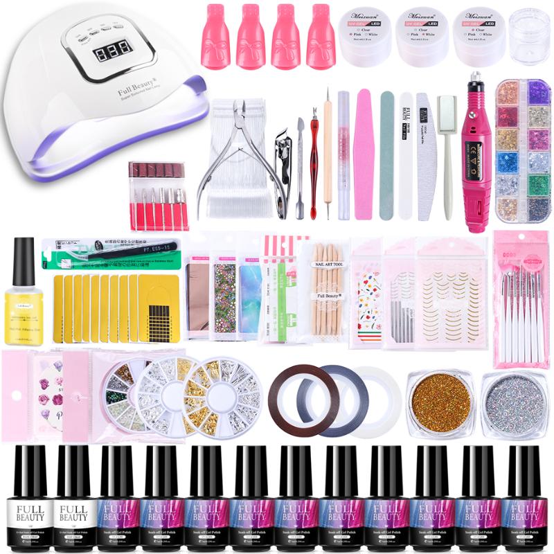 Nail Tool Set 90W UV LED Lamp Nail Dryer Gel Polish Gel Glitter Sticker Kit Extension Electric Drill Machine Set LY1582
Nail Tool Set 90W UV LED Lamp Nail Dryer Gel Polish Gel Glitter Sticker Kit Extension Electric Drill Machine Set LY1582