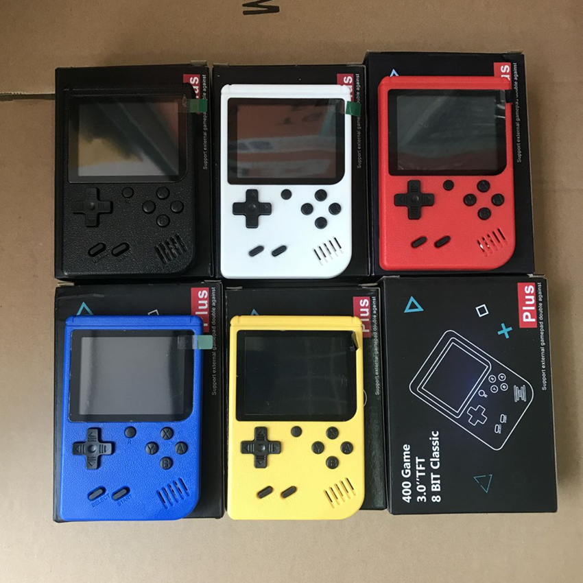 Mini Handheld Game Console Retro Portable Video Game Console Can Store 400 Games 8 Bit 3.0 Inch Colorful LCD Cradle Design от DHgate WW