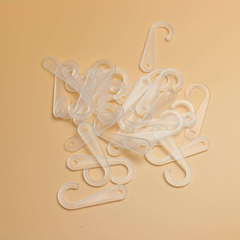 Plastic Display J-hook Sock Hooks Underwear Hanger Plastic Hanging J Hook for Socks Underwear Gloves Swatch Toys QW9817