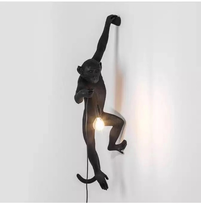 LED Resin Monkey Pendant Light Black White Gold Modern Hemp Rope Lamps For Living Room Art Parlor Study Room Led Lights Lustre
LED Resin Monkey Pendant Light Black White Gold Modern Hemp Rope Lamps For Living Room Art Parlor Study Room Led Lights Lustre