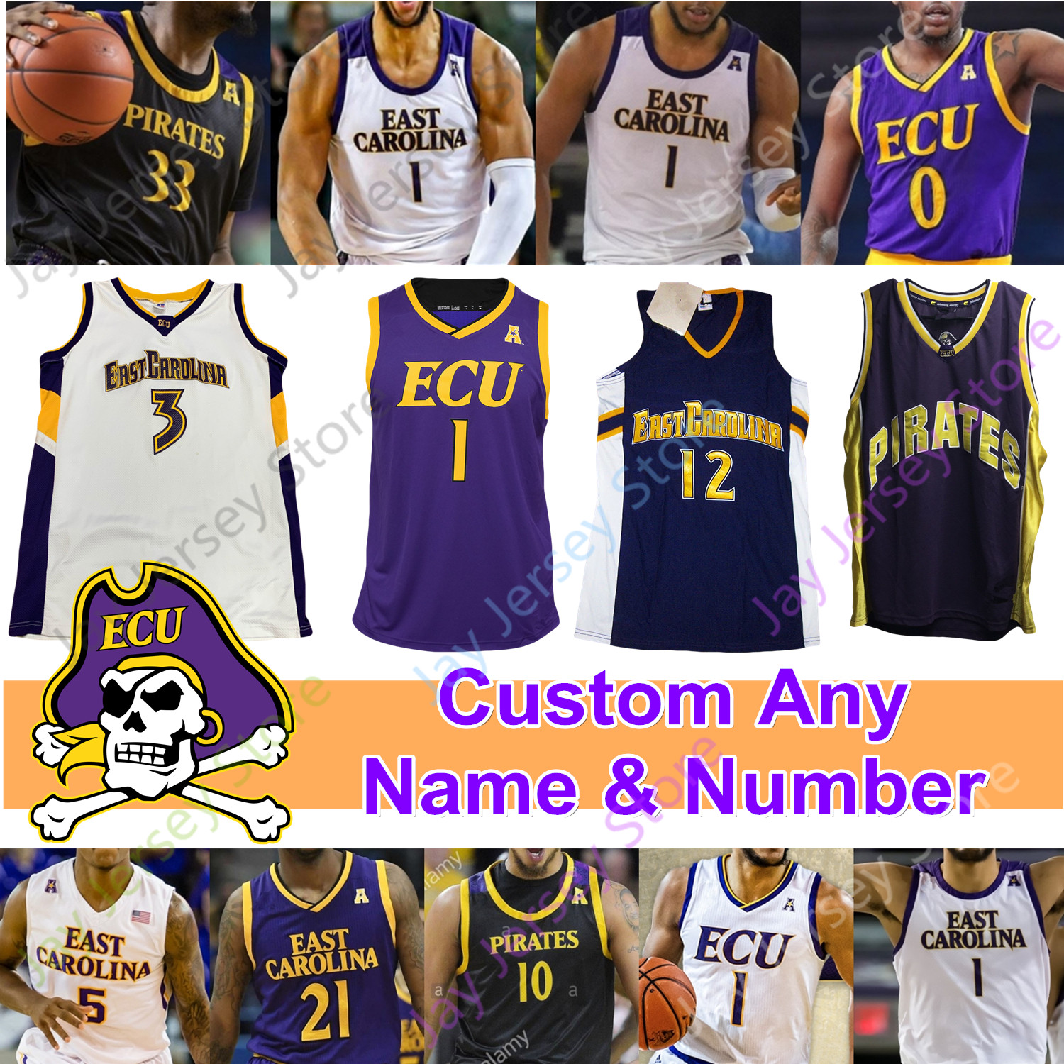 Custom 2020 East Carolina ECU Pirates Basketball Jersey NCAA College Jayden Gardner Newton Seth LeDay Brandon Suggs J.J. Miles Blue Edwards, Purple iii
Custom 2020 East Carolina ECU Pirates Basketball Jersey NCAA College Jayden Gardner Newton Seth LeDay Brandon Suggs J.J. Miles Blue Edwards, Purple iii