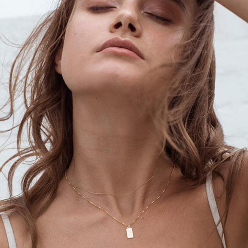 jewelry square pendant necklace Love Tag Necklace 14k gold plated necklace for women hot fashion
jewelry square pendant necklace Love Tag Necklace 14k gold plated necklace for women hot fashion