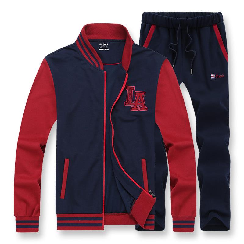 Baseball Jacket and Sweatpants L - Tracksuit Men Set Clothing England Style Designer Tracksuit Sweat Suitwholesale, Color 1
Baseball Jacket and Sweatpants L - Tracksuit Men Set Clothing England Style Designer Tracksuit Sweat Suitwholesale, Color 1