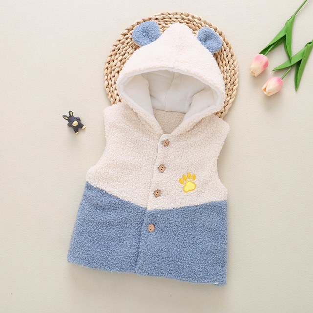 baby boys girls hooded vest thick toddler two-tone Waistcoat autumn winter spring warm infant children kids clothes 0-2 year old
baby boys girls hooded vest thick toddler two-tone Waistcoat autumn winter spring warm infant children kids clothes 0-2 year old