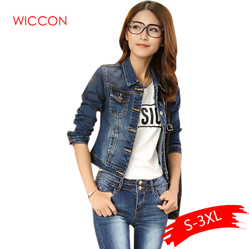 2020 Spring Autumn Ladies Teens Casual Long Sleeve Jean Coat Slim Outwear Denim Short Jacket, Blue
2020 Spring Autumn Ladies Teens Casual Long Sleeve Jean Coat Slim Outwear Denim Short Jacket, Blue
