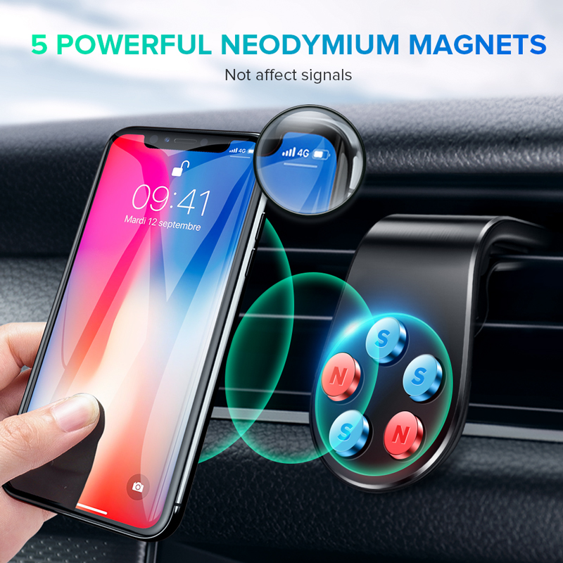 Hot Sell Convenient Practical Magnetic Phone Holder Mount Stand for Car Universal Mini Cooper Interior Accessories