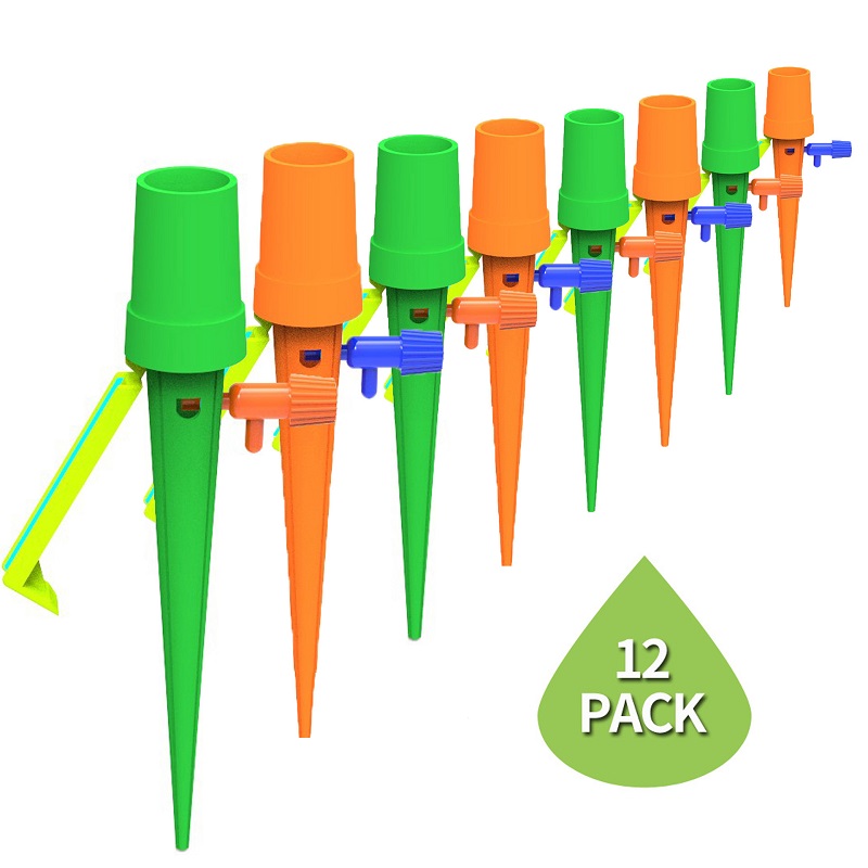 Plant Waterer Self Watering Devices Vacation Plant Watering Spikes Automatic Drip Irrigation Water Stakes System Pack of 127270539