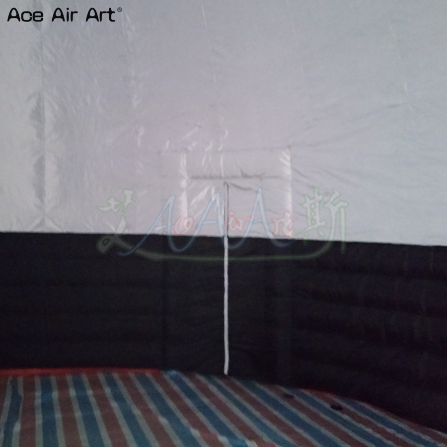 Portable Astronomical Education House Inflatable Starlab Projector Screen Tent Museum Dome with Zipper Door Planetarium Dome Divider Walls