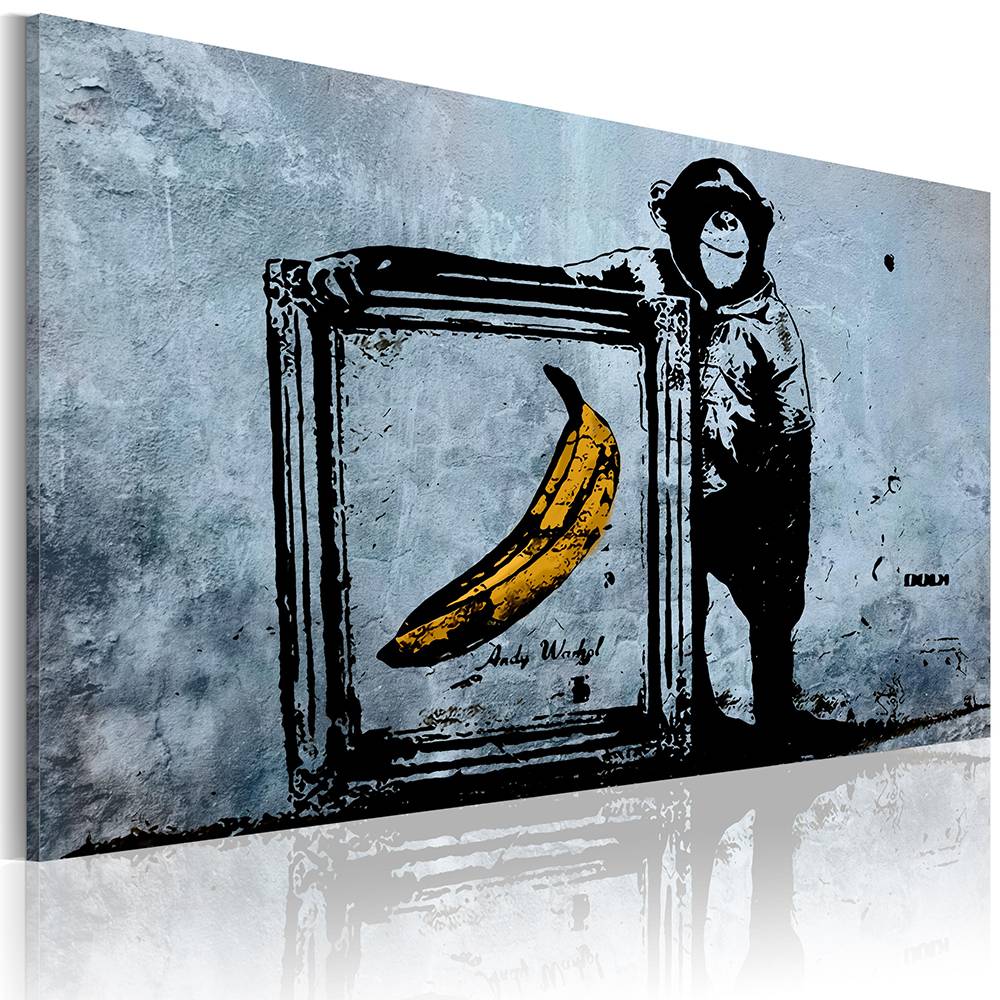 Wall Art of Monkeys and Bananas Painting Pictures Print On Canvas The Picture For The Home Modern Decoration Piece(Frame:No)