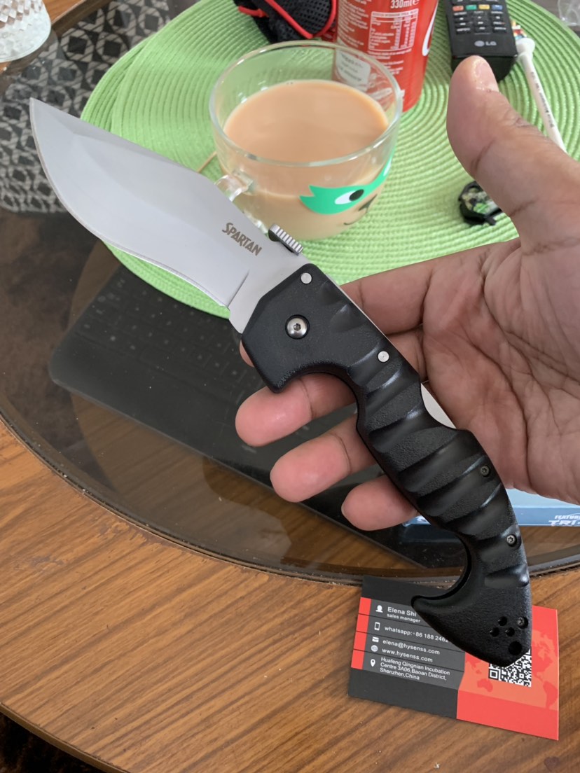 Dogleg STEEL Karambit Tactical Survival Spartan Folding Xmas Aus-8 Blade Grivory Handle Knife Camping Hunting Knife Tools COLD EDC Kniv Btql
Dogleg STEEL Karambit Tactical Survival Spartan Folding Xmas Aus-8 Blade Grivory Handle Knife Camping Hunting Knife Tools COLD EDC Kniv Btql