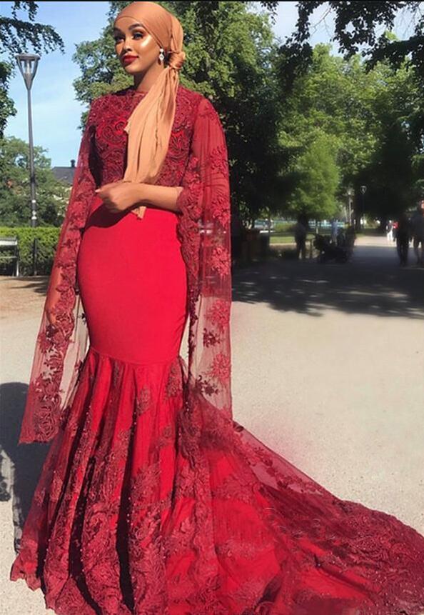 South African Mermiad Dresses Formal Party Evening Gowns with beaded Lace Applique Capped 3/4 Sleeves Long Prom Dresses Dubai Arabic, Pink
South African Mermiad Dresses Formal Party Evening Gowns with beaded Lace Applique Capped 3/4 Sleeves Long Prom Dresses Dubai Arabic, Pink