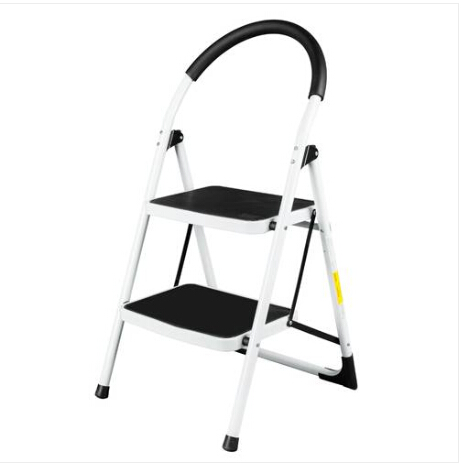 Fashion 2021 Wholesales HOT Sales Folding Stool Heavy Duty Industrial Lightweight 2-Step Ladder White