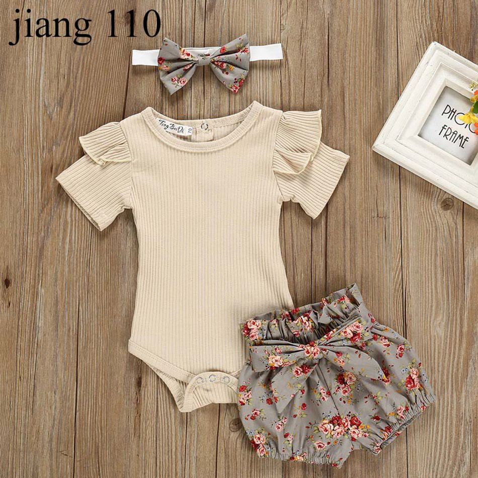 Baby Girls Summer Clothes Set for Toddler Kids Newborn Ruffled Bodysuit Short Sleeve Romper Tops+Bow-Knot Floral Shorts+Headband 3Pcs Outfit, As picture showed
Baby Girls Summer Clothes Set for Toddler Kids Newborn Ruffled Bodysuit Short Sleeve Romper Tops+Bow-Knot Floral Shorts+Headband 3Pcs Outfit, As picture showed