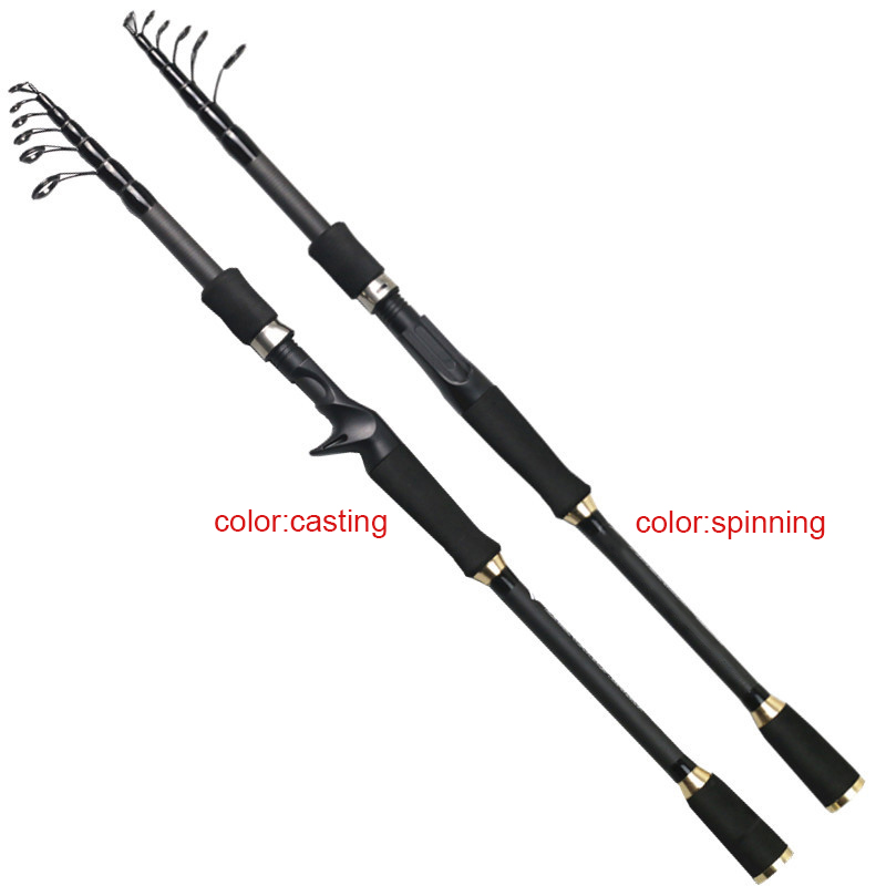 Fishing Rod Carbon Fiber Ultralight Fishing Pole Portable Spinning Casting Rods 1.8/2.1/2.4/2.7m YS-BUY
Fishing Rod Carbon Fiber Ultralight Fishing Pole Portable Spinning Casting Rods 1.8/2.1/2.4/2.7m YS-BUY