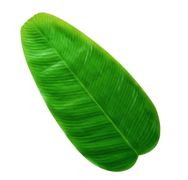 Artificial Banana Leaves Single Leaf Tropical Leaves Decorations Safari Party Supplies Creative Leave Mat Table Runner