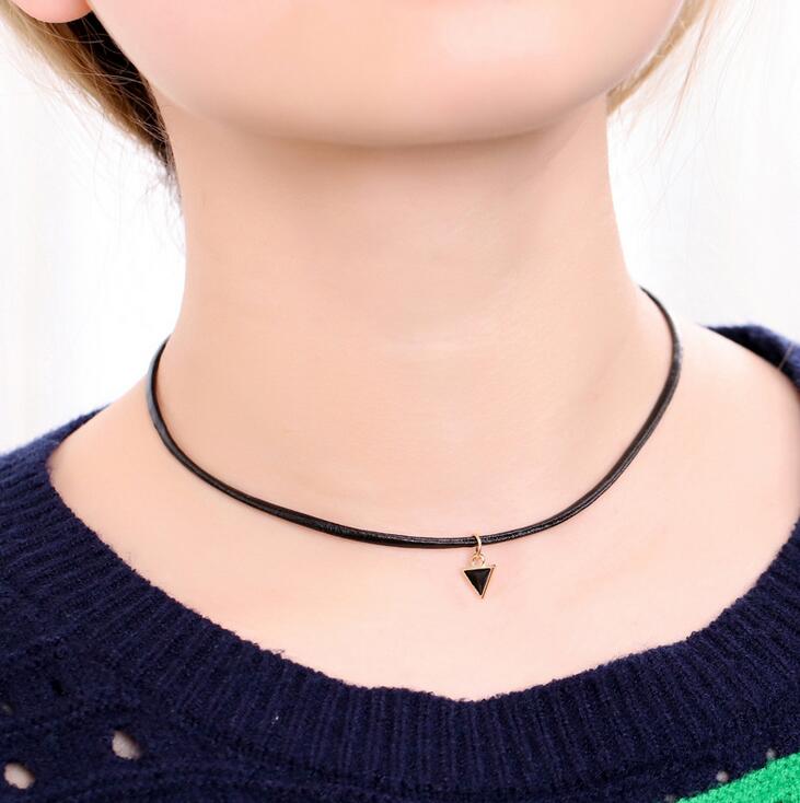 Gothic choker collar necklace women's lace necklace clavicle chain DJN220 mix order Chokers jewelry