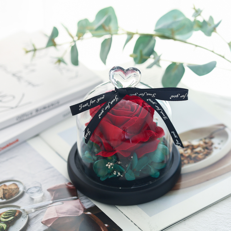 Artificial Flowers Rose With Glass Cover Decoration Glow At Night The Rose Flowers Valentines Day Gift Home Decor Birthday Gift, 02
Artificial Flowers Rose With Glass Cover Decoration Glow At Night The Rose Flowers Valentines Day Gift Home Decor Birthday Gift, 02