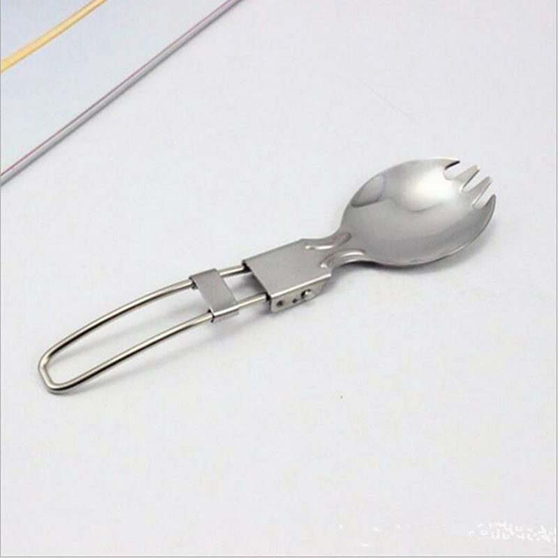 Outdoor Supplies Stainless Steel Tableware Foldable Spoon Fork Traveling Camping Folding Cutlery
Outdoor Supplies Stainless Steel Tableware Foldable Spoon Fork Traveling Camping Folding Cutlery