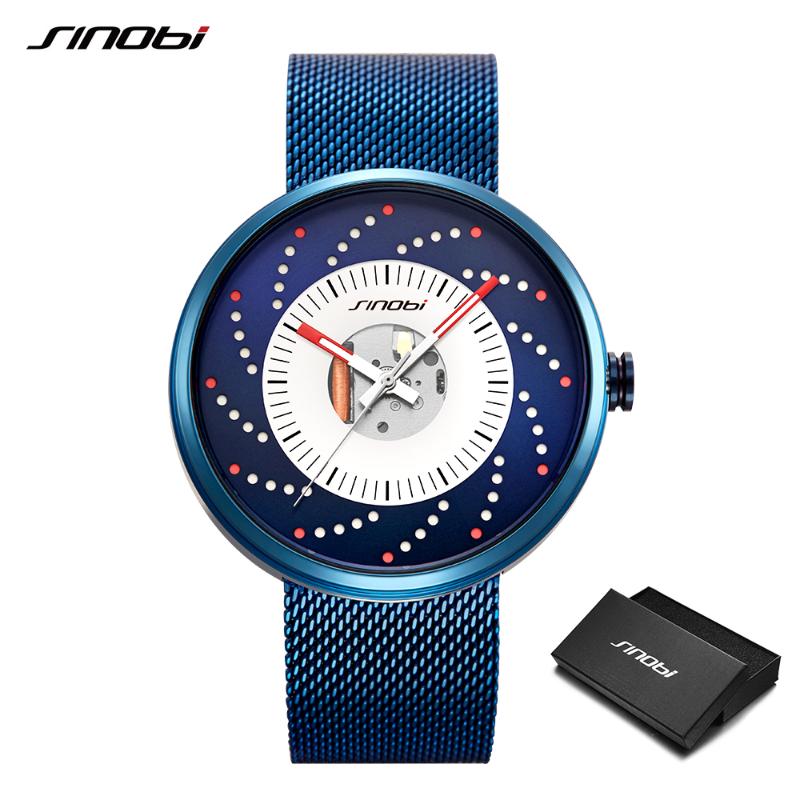 SINOBI New Hot Wheels Creative Design Men Watches Cool Waterproof Luminous Stainless Steel Japan Imported Movement Quartz Watch, Blue
SINOBI New Hot Wheels Creative Design Men Watches Cool Waterproof Luminous Stainless Steel Japan Imported Movement Quartz Watch, Blue