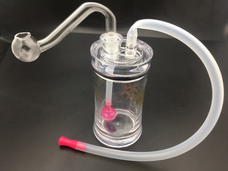 Newest 4.5inch Plastic Water Bong Pipes with 10mm Male Thick Pyrex Glass Oil Burner Pipe with Silicone Tube for Smoking
Newest 4.5inch Plastic Water Bong Pipes with 10mm Male Thick Pyrex Glass Oil Burner Pipe with Silicone Tube for Smoking