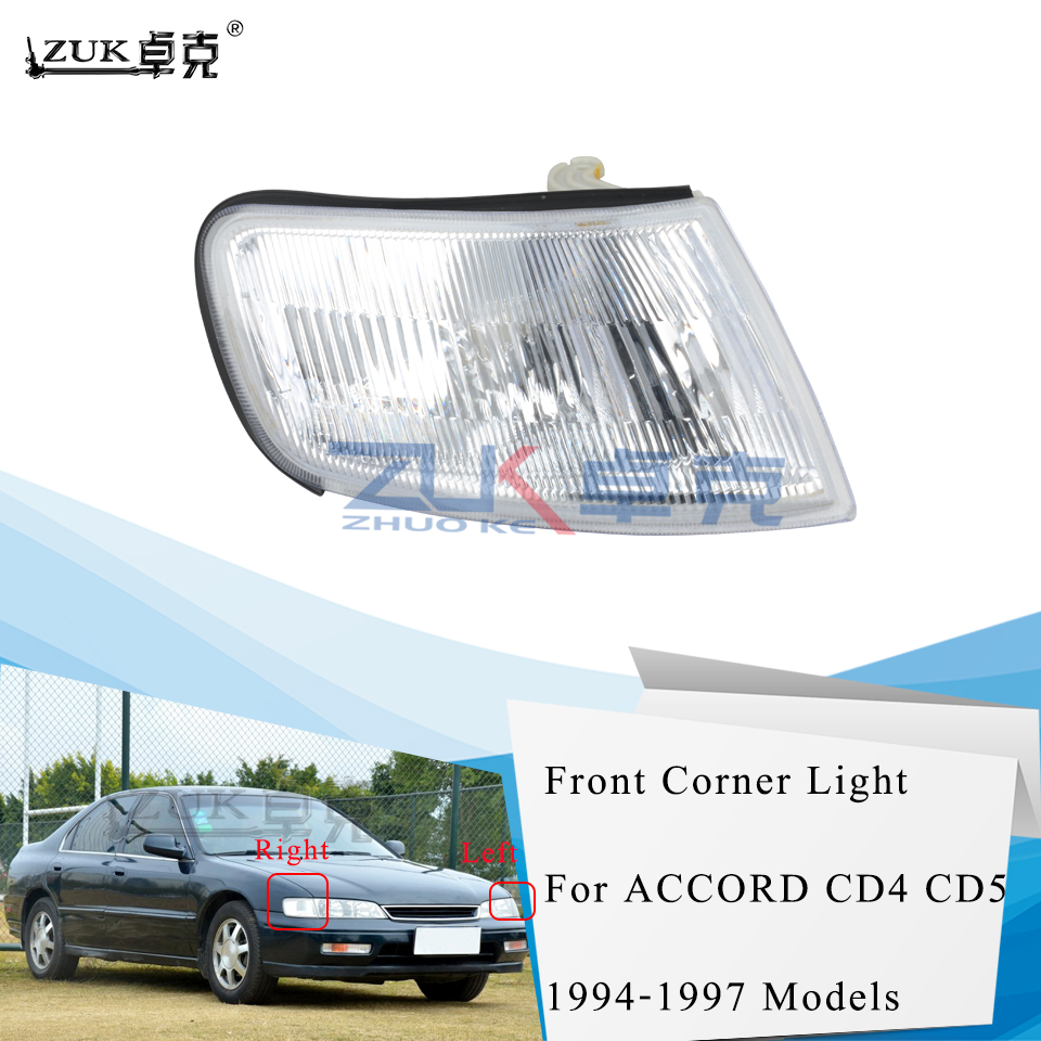 ZUK Brand New Left Right Front Headlight Position Side Marker Corner Light Lamp For HONDA ACCORD CD4 CD5 1994 1995 1996 1997
ZUK Brand New Left Right Front Headlight Position Side Marker Corner Light Lamp For HONDA ACCORD CD4 CD5 1994 1995 1996 1997