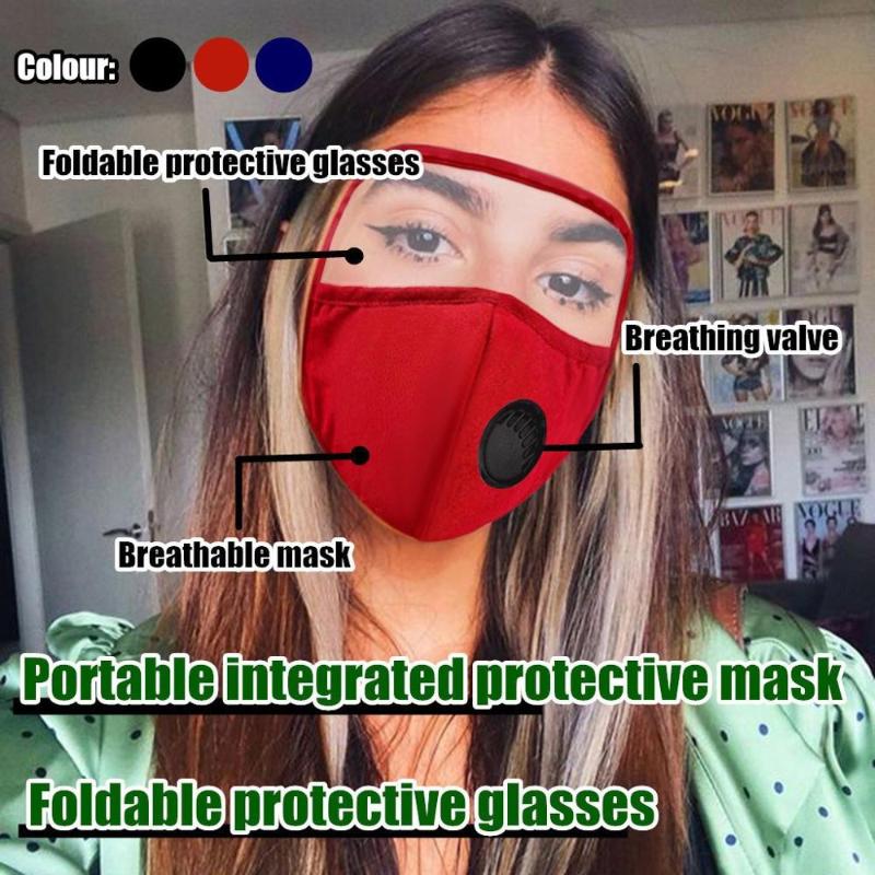Protective Cotton Mask Integrated With Goggles Mask With Breathing Comprehensive Protection Of Outdoor Go Out Travel, Black
Protective Cotton Mask Integrated With Goggles Mask With Breathing Comprehensive Protection Of Outdoor Go Out Travel, Black